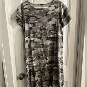 Isabel Maternity Cameo colored knee high dress